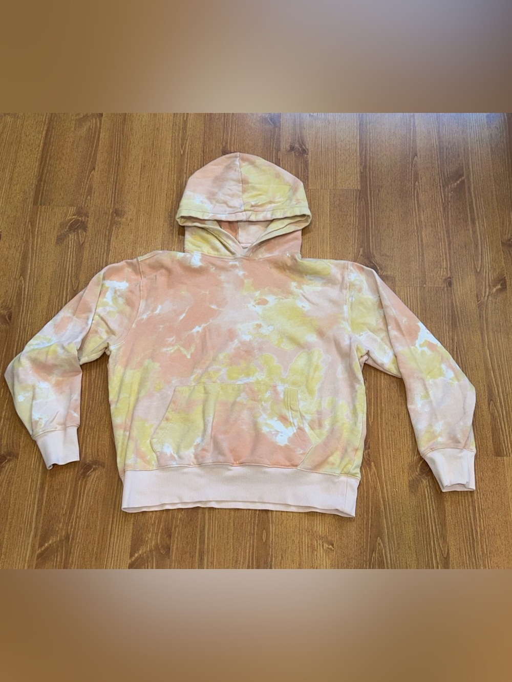 Old Navy Tie Dye Hoodie Women's Size M Pullover Sweatshirt Cotton Blend